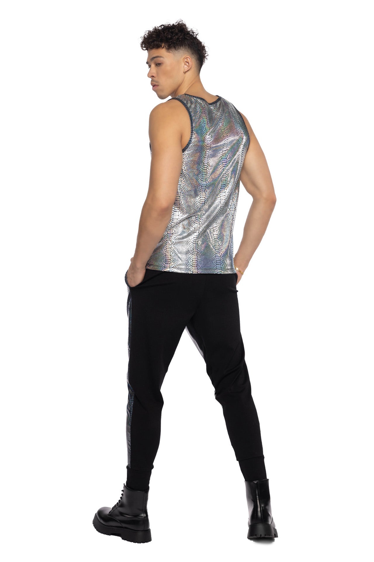 JR153 - Men's Python & PVC Unisex Jogger