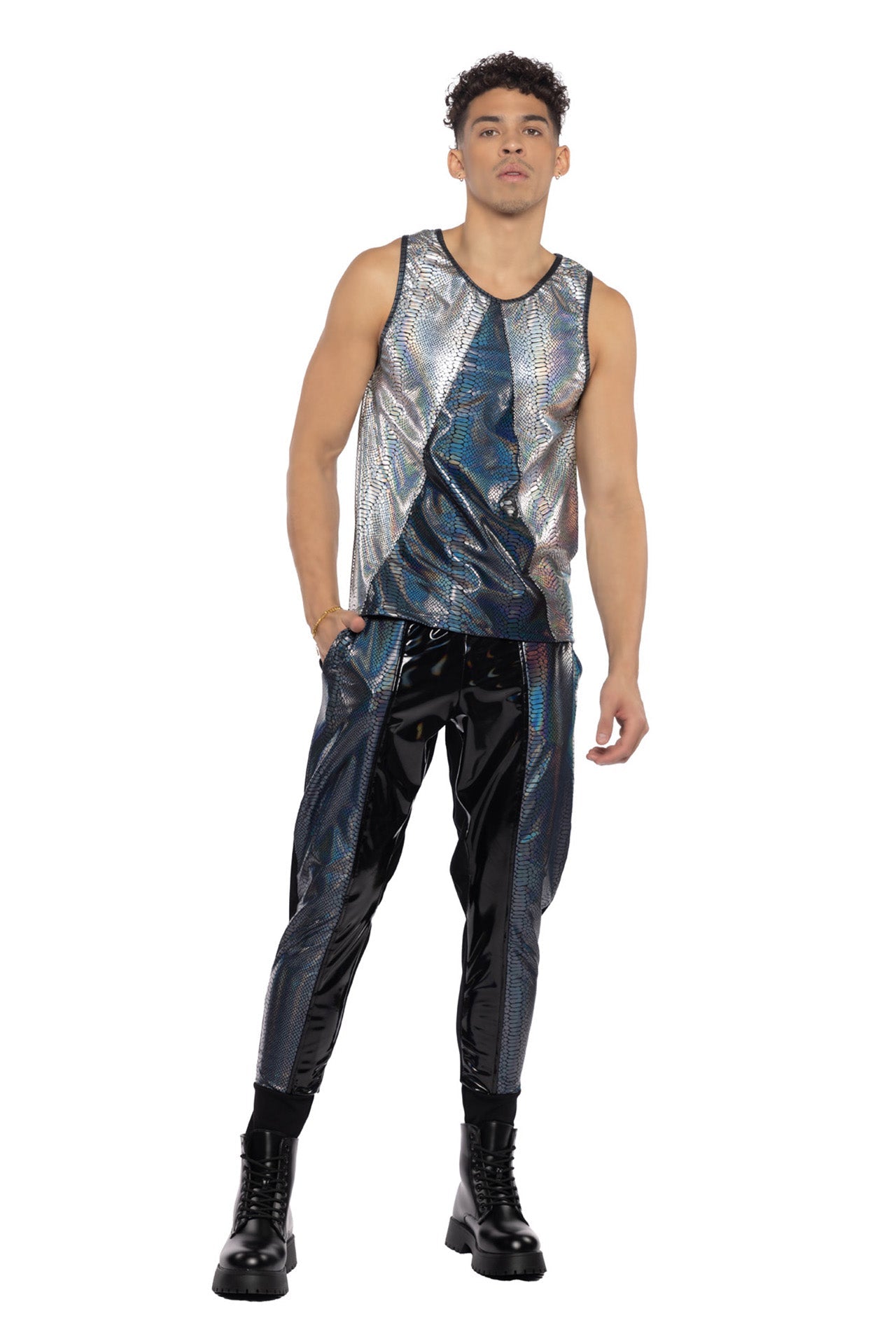 JR153 - Men's Python & PVC Unisex Jogger