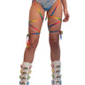 Rainbow Lace-up Shorts - Only Rave