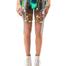 Sparkling Mint Lace-Up Vinyl Skirt - Only Rave